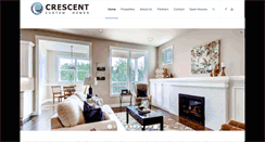 Desktop Screenshot of crescentcustomhomesor.com